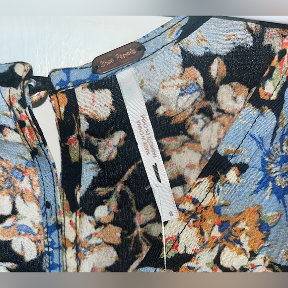 Free People Gates to the Garden Midi Dress NWOT - Picture 2 of 5